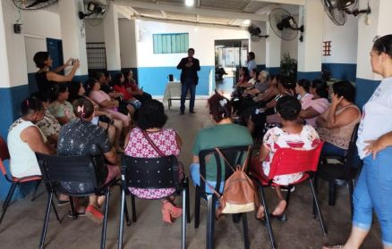 Palestra no CRAs de S�o Jos� do Rio Claro