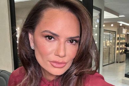 A atriz e ex-modelo Luiza Brunet 