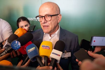 O vice-governador Otaviano Pivetta, que pode ir pra sigla bolsonarista (Foto: Victor Ostetti/MidiaNews)