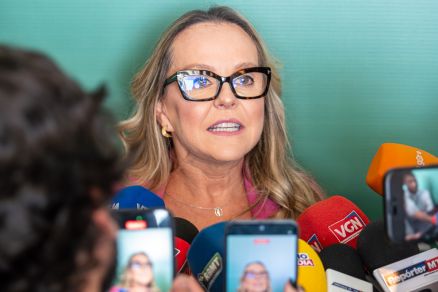 A mdica e empresria Natasha Slhessarenko, que  pr-candidata ao Governo