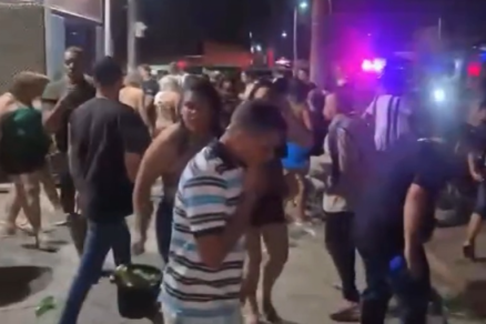 Frequentadores reclamam de ao policial intensa em festa no CPA 1