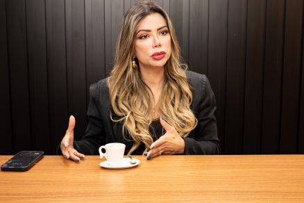 A delegada Jud� Maali Marcondes, da Delegacia Especializada de Defesa da Mulher (DEDM) em Cuiab�