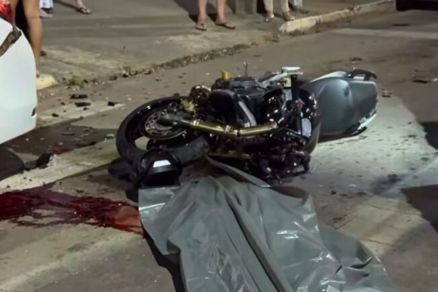 Via onde ocorreu o acidente que terminou com a morte de Oziel Pereira dos Santos 