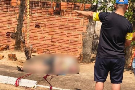 O homem foi atingido por disparos em todo o corpo 