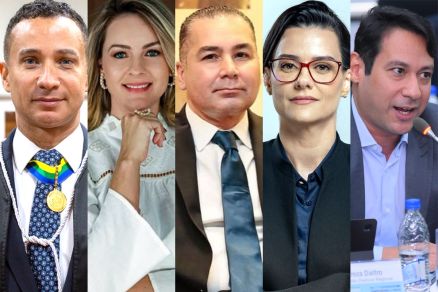 Os advogadosJackson Coutinho, Angeliza Segura, Dauto Passare, Paola Fernandes e Helmut Daltro