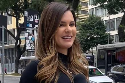 Aline Galdino foi demitida do SBT aps um ano e meio