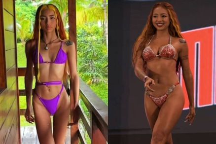 A influenciadora Ruivinha de Marte j pesou cerca de 40 kg