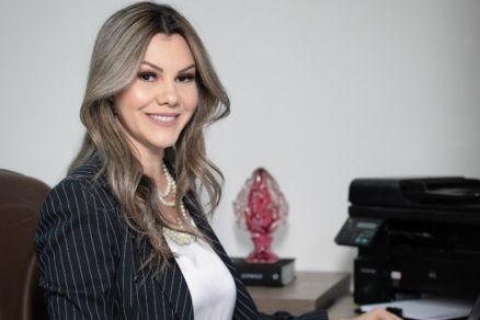 A advogada Nivia Najara Fornari, uma das ltimas inscritas 