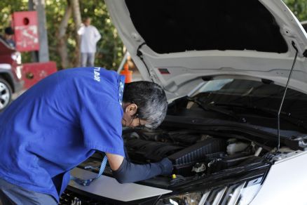 istoria veicular na sede do Detran-MT, em Cuiab 