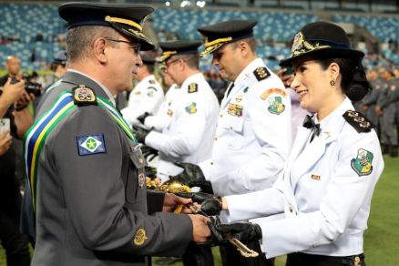 O comandante-geral da Polcia Militar de Mato Grosso, coronel Claudio Fernando Carneiro Tinoco