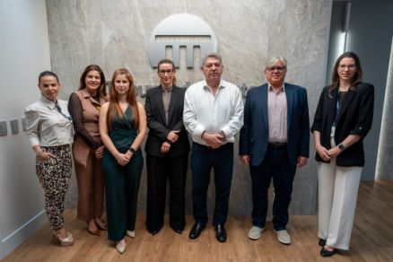 O conselheiro Guilherme Antonio Maluf recebeu representantes de Nova Xavantina nesta segunda-feira