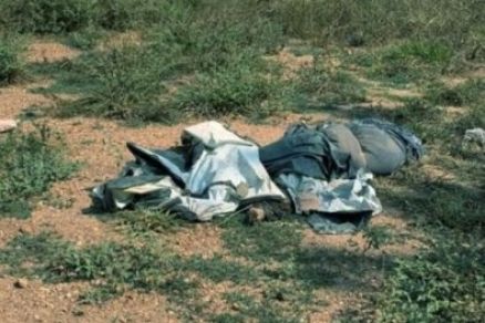 O corpo foi encontrado em uma rea de mata na regio da terra indgena Sarar