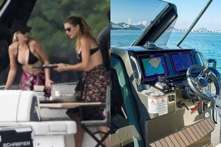 Lancha que Gisele Bndchen usou com Ivanka Trump  avaliada em R$ 8 milhes