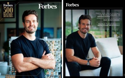 O empresrio Filipe Pitz, destaque na revista Forbes