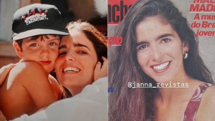 Malu Mader ganhou homenagem do filho em aniversrio de 59 anos