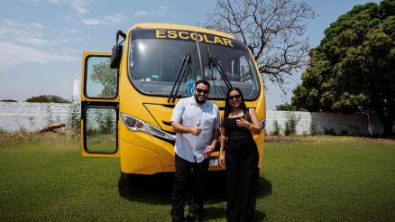 A educao de Jauru vai ser reforada com a aquisio de um novo nibus escolar