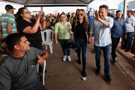 Mauro e Virginia Mendes, que estaro em Nova Mutum e Barra do Garas