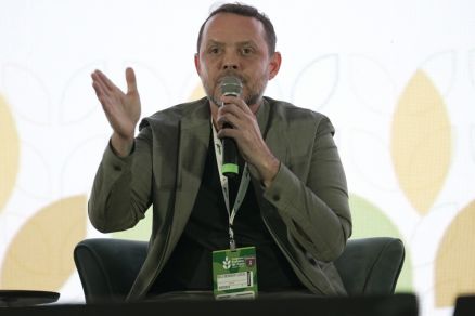 O presidente da Aprofir, Hugo Garcia, que defendeu projetos de irrigao
