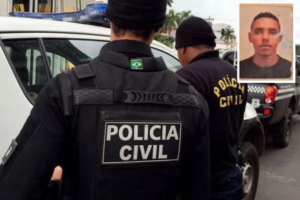 Polcia Civil investiga o homicdio de Jos (no detalhe) 