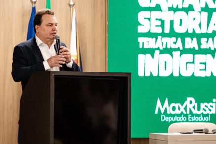O presidente da AL, Max Russi