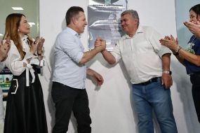 Mendes entrega pacote de obras de R$ 22 mi em cidade de MT