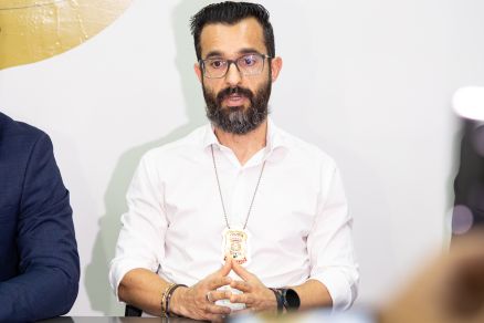 O delegado da Draco, Rodrigo Azem, responsvel pela Operao Primatus, deflagrada nesta tera-feira (16)