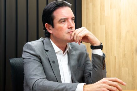 O presidente da AMM, Leonardo Bortolin: centro-direita (Foto: Yasmin Silva/MidiaNews)