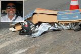 Servidor de VG  atropelado por caminho e morre em avenida