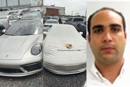 O veculo de luxo do empresrio Lincon Castro
