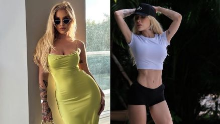 Karoline Lima contou que est feliz e realizada com seu corpo 