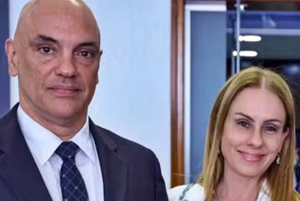 Alexandre de Moraes e a esposa, a advogada Viviane Barci, sofreram sanes do governo dos EUA