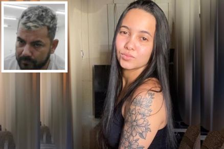 Maiele Veras foi morta durante tentativa de assalto; Jorge Antnio (detalhe) foi preso suspeito de envolvimento