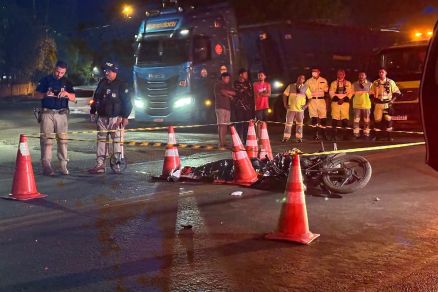 O acidente ocorreu na Rodovia dos Imigrantes, em Vrzea Grande