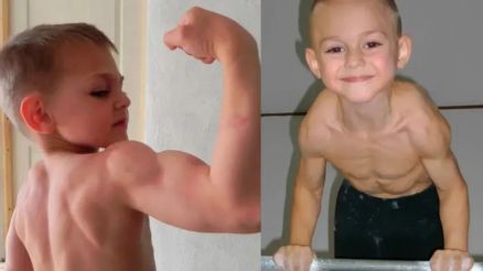 Giuliano Stroe ficou conhecido como 'o menino mais forte do mundo'