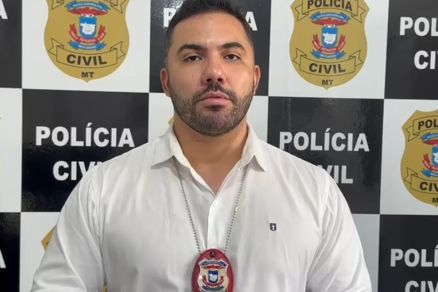 Philipe de Paula da Silva Pinho, delegado responsvel pela investigao