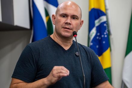 O prefeito Abilio Brunini: 