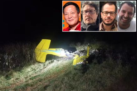 O arquiteto chins Kongjian Yu, o documentarista Luiz Ferraz, o diretor de fotografia Rubens Crispim Jr. e o piloto Marcelo Pereira