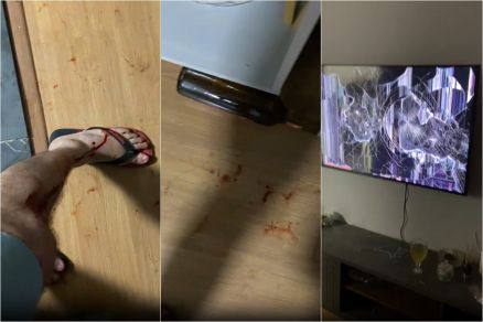 Vdeo mostra estrago em casa de advogado aps confuso com garota de programa 