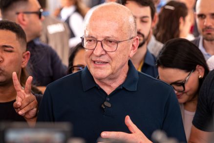 O vice-governador Otaviano Pivetta, que disse que populao 