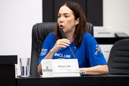 A vereadora Maysa Leo, que acredita que plenrio vai 'enterrar' processo