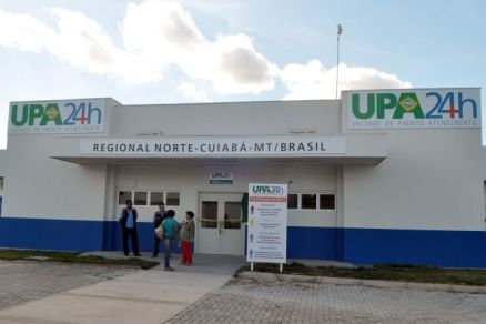 Fachada da Upa do Pascoal Ramos, onde criana de 3 anos morreu 