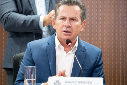 O governador Mauro Mendes disse que sistema  cheio de garantias para quem comete colarinho branco