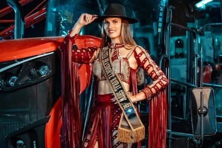 A ex-Miss Taiany Frana Zimpel, proprietria da empresa T.F. Zimpel