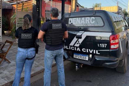 Denarc cumpriu mandados no local