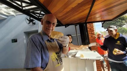 Jlio Lancellotti criou um ateli com vendas no marketplace e quer montar academia para pessoas em situao de rua
