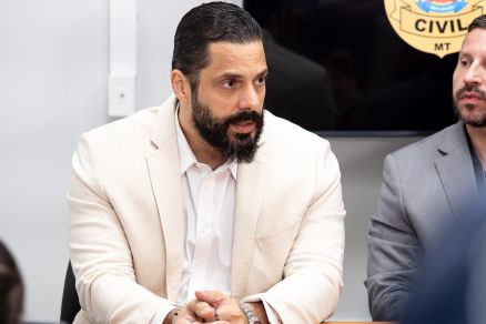 O delegado Walter de Melo Fonseca Jnior, titular da Delegacia Fazendria