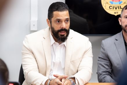 O delegado Walter de Melo Fonseca Jnior, titular da Delegacia Especializada em Crimes Fazendrios