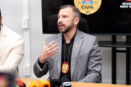 O delegado Joo Paulo Firpo, da Delegacia Especializada de Crimes Fazendrios