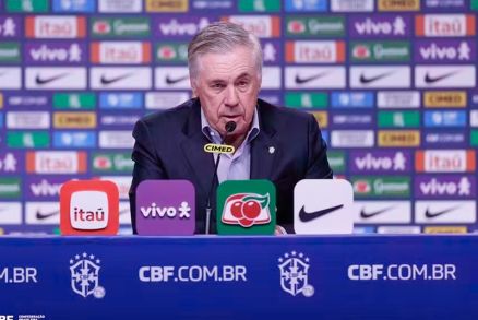 Ancelotti em convocao da seleo brasileira 