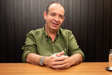 O empresrio Llis fonseca, dono da Llis Peixaria, uma das mais conceituadas de Mato Grosso